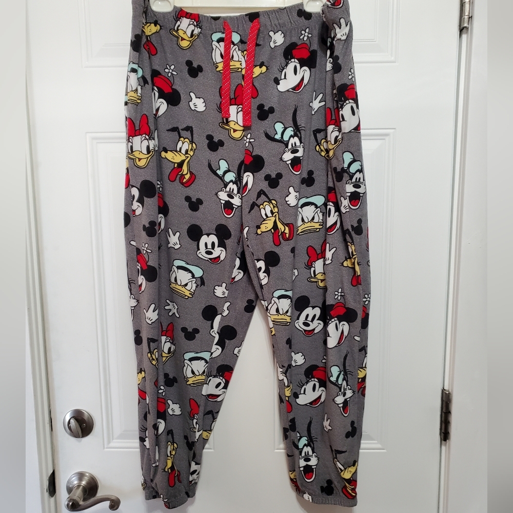 Mickey Mouse, Minnie Mouse & Friends Fleece Pajama Pants size XL - Picture 8 of 9